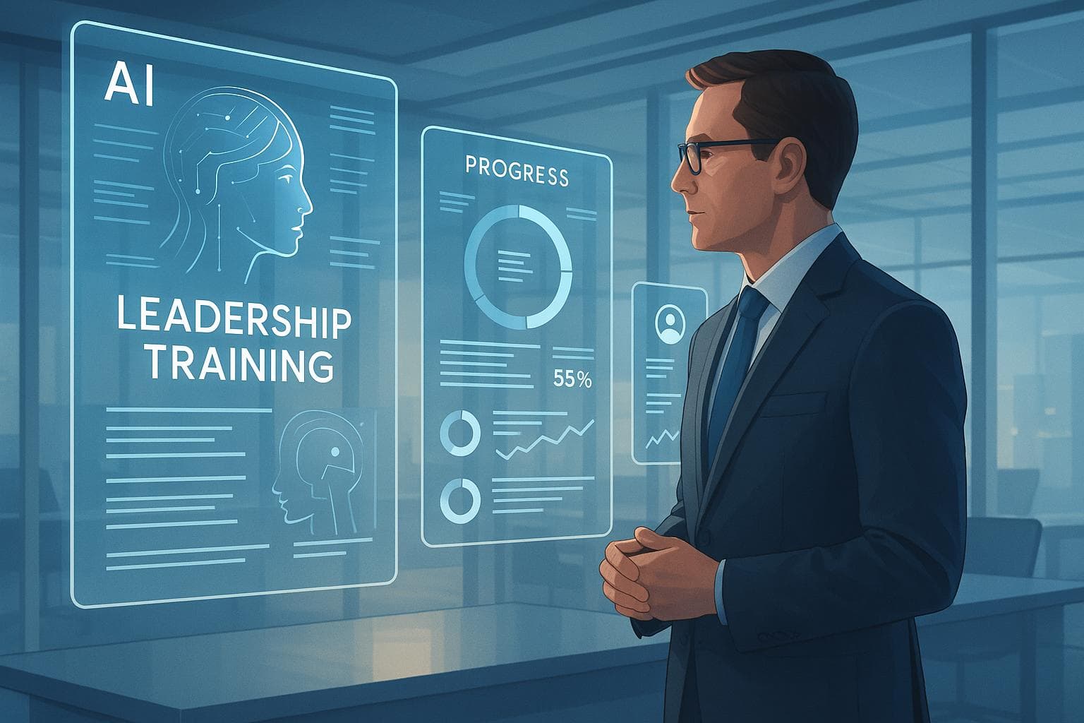 How AI Enhances Leadership Training for Executives