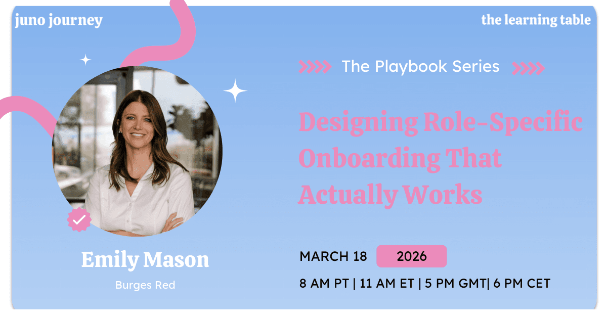 ICYMI: Role-specific Onboarding design